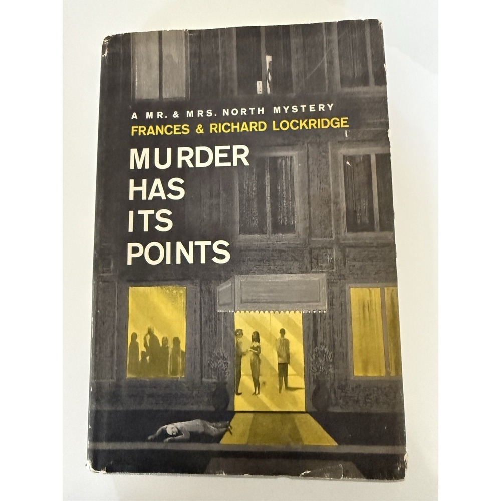 Murder Has Its Points, Lockridge, Mr. & Mrs.‎ North Mystery 1961 Hardcover, BCE